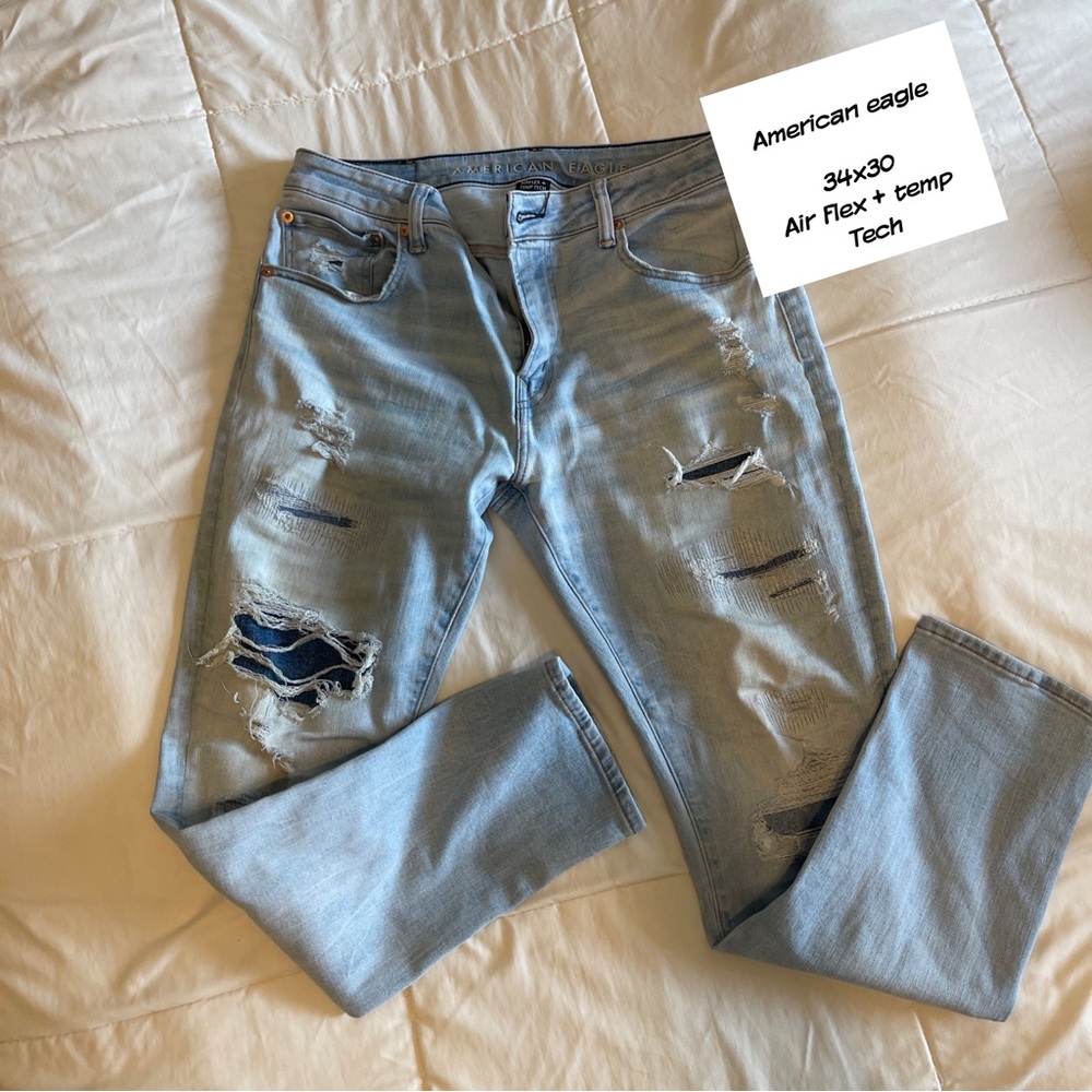 American eagle 34x30 air flex temp tech